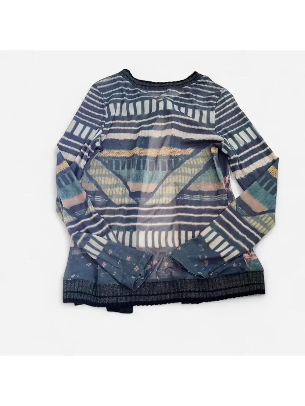Vintage Mesh Multicolor Cardigan